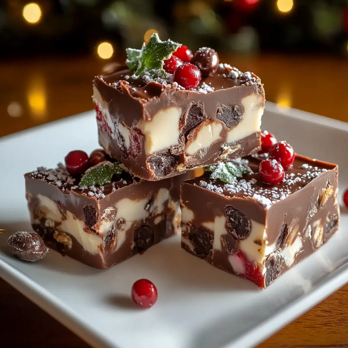 Indulgent Christmas Fudge: Easy Chocolate Holiday Treat Recipe 3