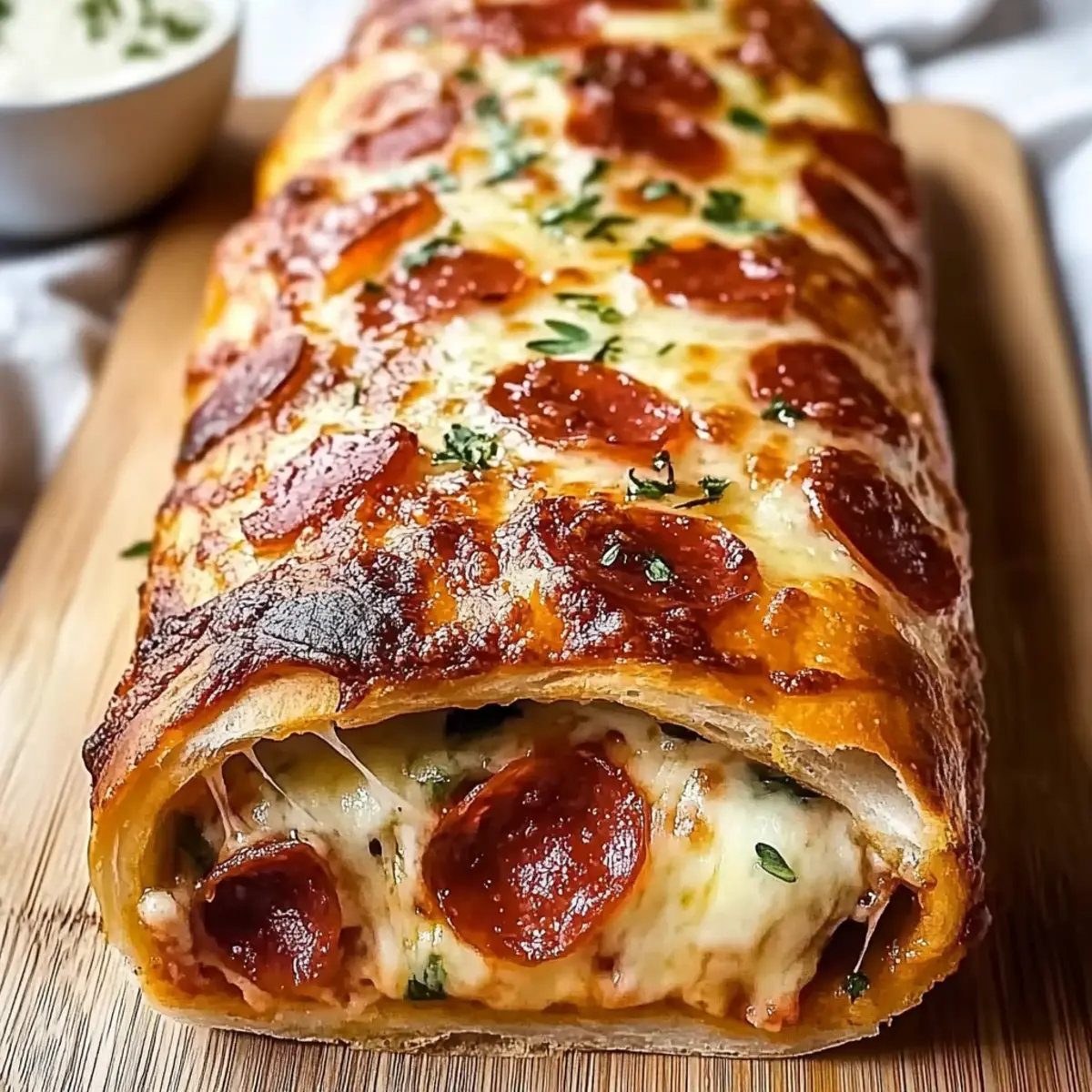 Homemade Italian Stromboli - The Ultimate Cheesy Roll-Up Magic 3