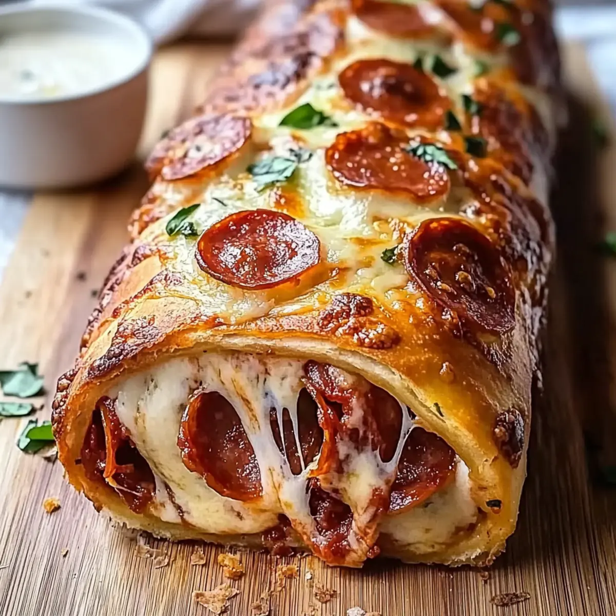 Homemade Italian Stromboli - The Ultimate Cheesy Roll-Up Magic 2