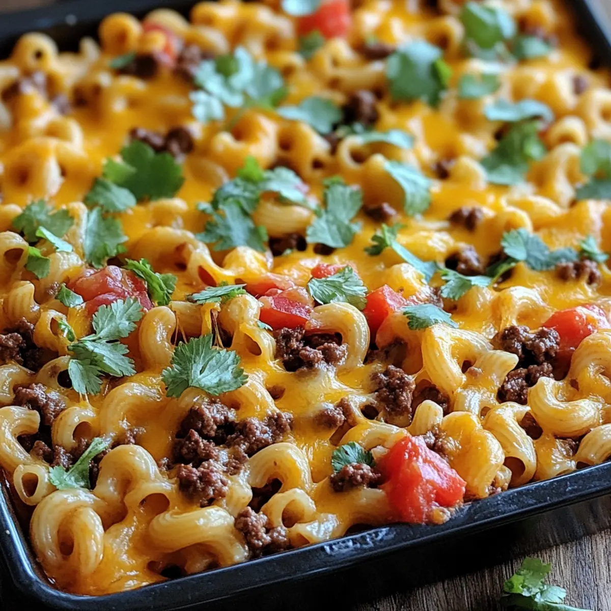 Cheesy Taco Pasta Casserole: Easy Family Comfort Food 1