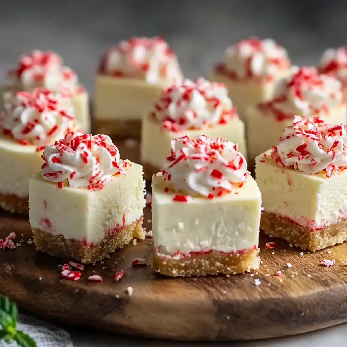 Irresistibly Easy No-Bake Peppermint Cheesecake Bites to Delight 1