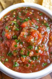homemade restaurant-style salsa