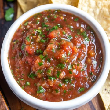 homemade restaurant-style salsa