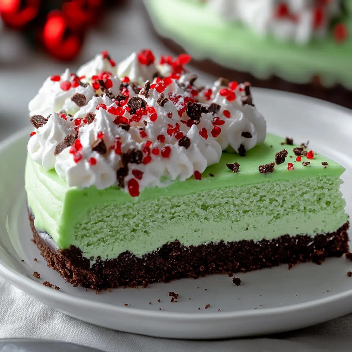 Festively Easy No-Bake Grinch Cheesecake for Cheerful Gatherings 3 my843vmbgkpz62jqpup2