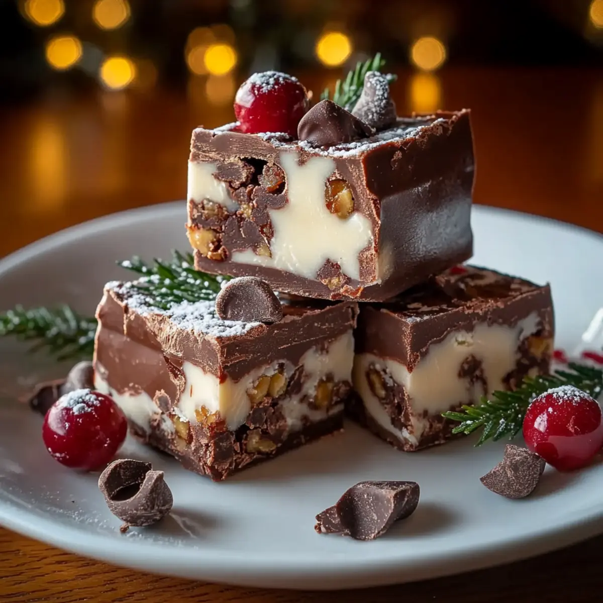 Indulgent Christmas Fudge: Easy Chocolate Holiday Treat Recipe 1