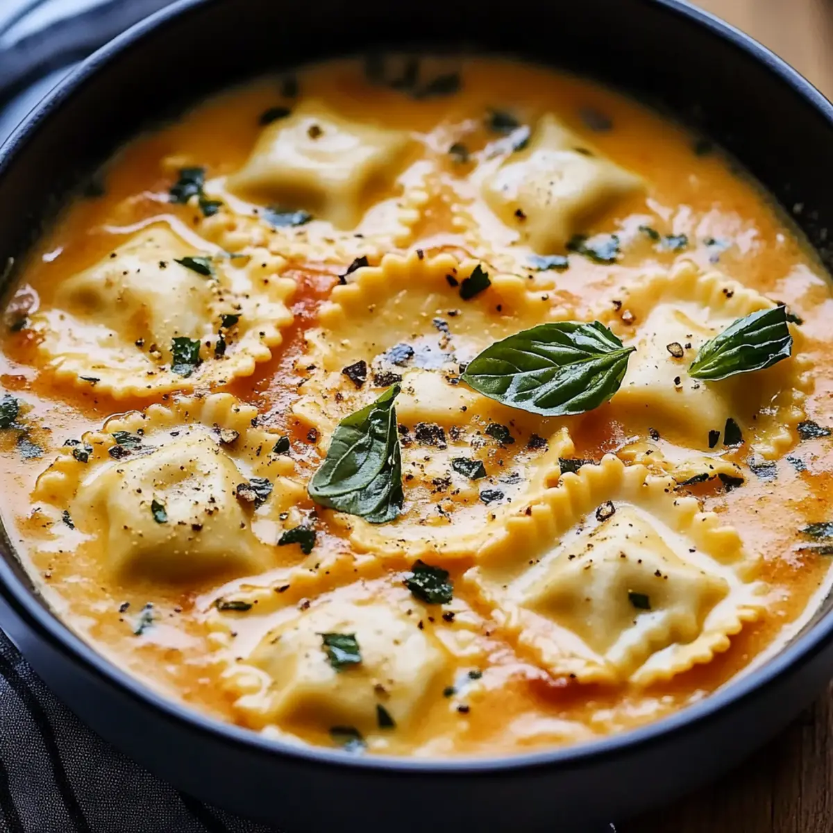 Comforting Creamy Tuscan Ravioli Soup – Easy Indulgence! 2 tzrn75gqrefizgpl9km7