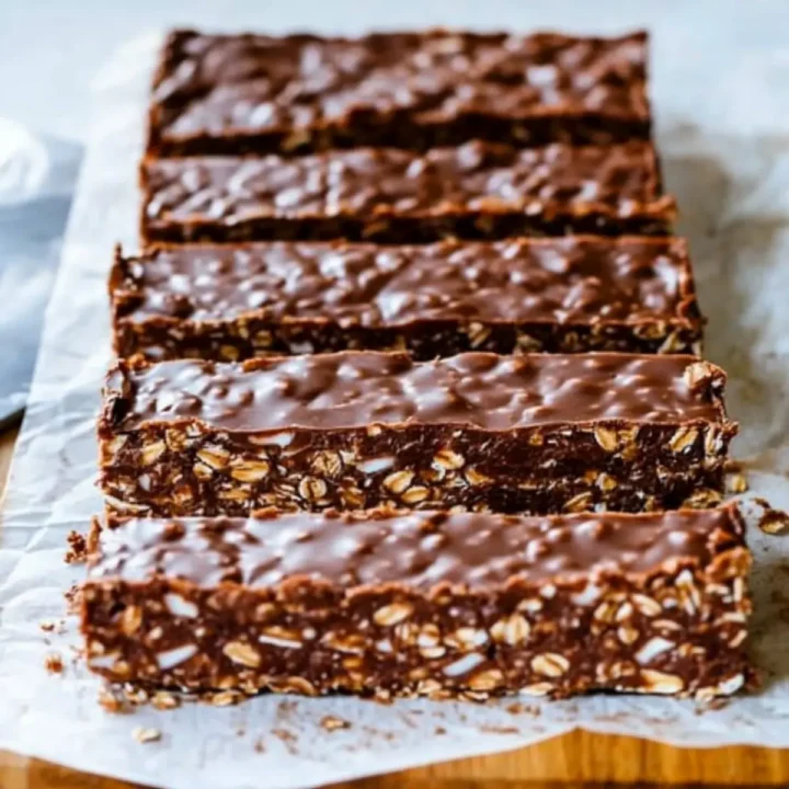 Irresistibly Easy Chocolate Coconut Oat Bars - No Bake Delight 23 Chocolate Coconut Oat Bars - easy, healthy NO BAKE recipe!