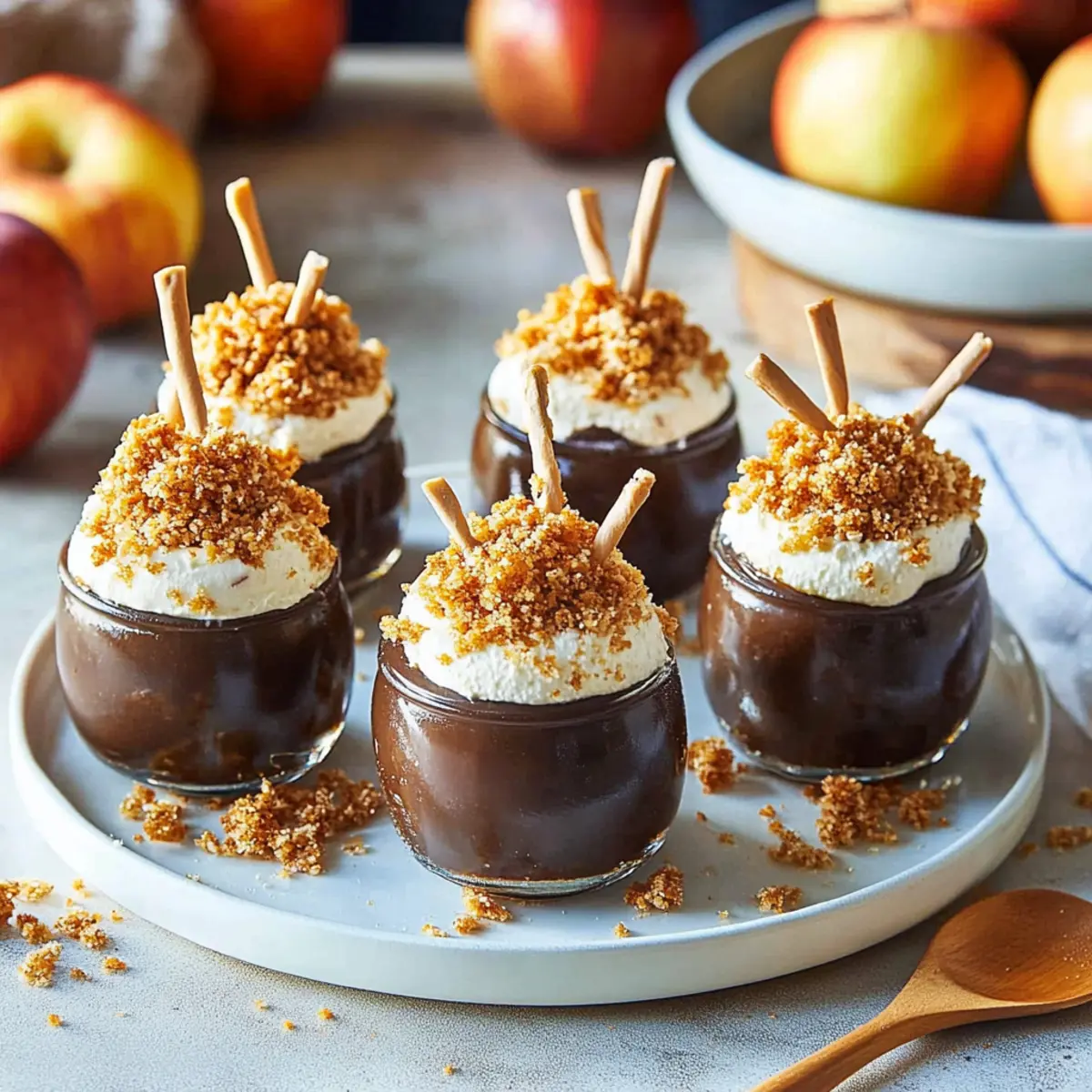 Delicious No-Bake Gluten-Free Apple Cheesecake Jars To Share 1